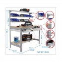 Banco de trabajo con cajón