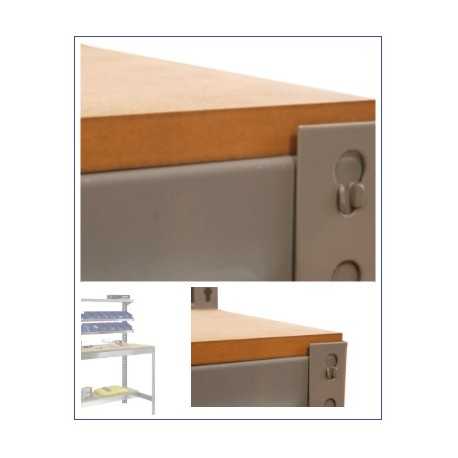 Banco de trabajo madera con cajón Banco de trabajo madera con cajón