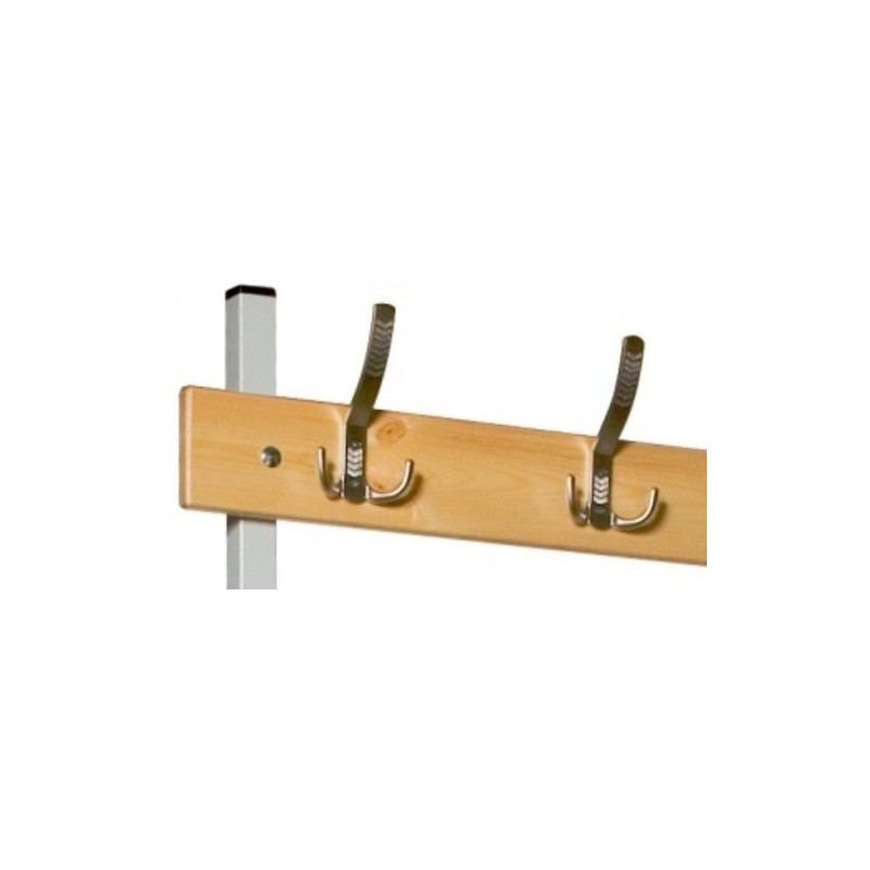 Perchero Pared madera vestuario. Bancos para vestuarios online, oferta