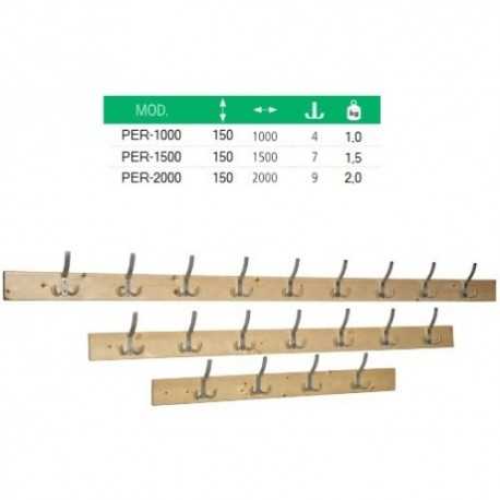 Perchero Pared madera vestuario. Bancos para vestuarios online, oferta