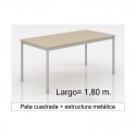 Mesa MADI-1800 patas cuadradas