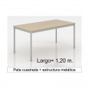 Mesa MADI-1200 patas cuadradas