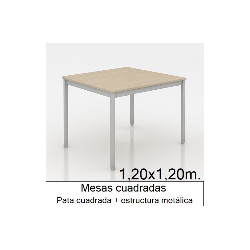 Mesa MADI-1200 patas cuadradas