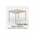 Mesa MADI-1000 patas cuadradas