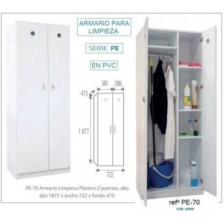 armario para objetos limpieza. Consignas online