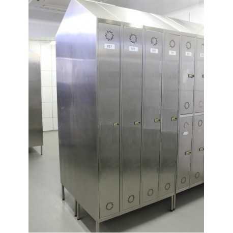 Taquillas inoxidables; taquilla de acero inoxidable con puerta