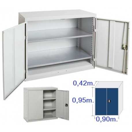 Armario bajo con puertas y cerradura Armario bajo con puertas y cerradura