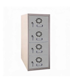 Consigna metálica 4 puertas 93x30x20