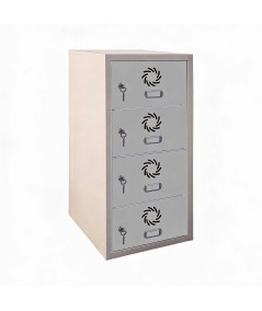 Consigna metálica 4 puertas 93x40x40