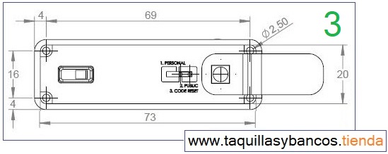 Cerraduras de combinación y medidas técnicas.