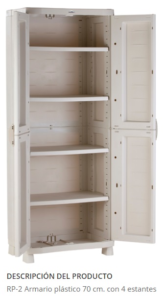 Armarios con cuatro estantes cierre candado; armarios en oferta online